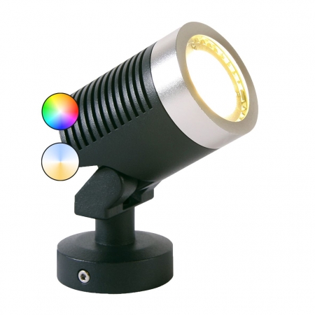 ARCUS LED SMART RGB + 3000K/6000K reflektor kierunkowy Alu IP44
